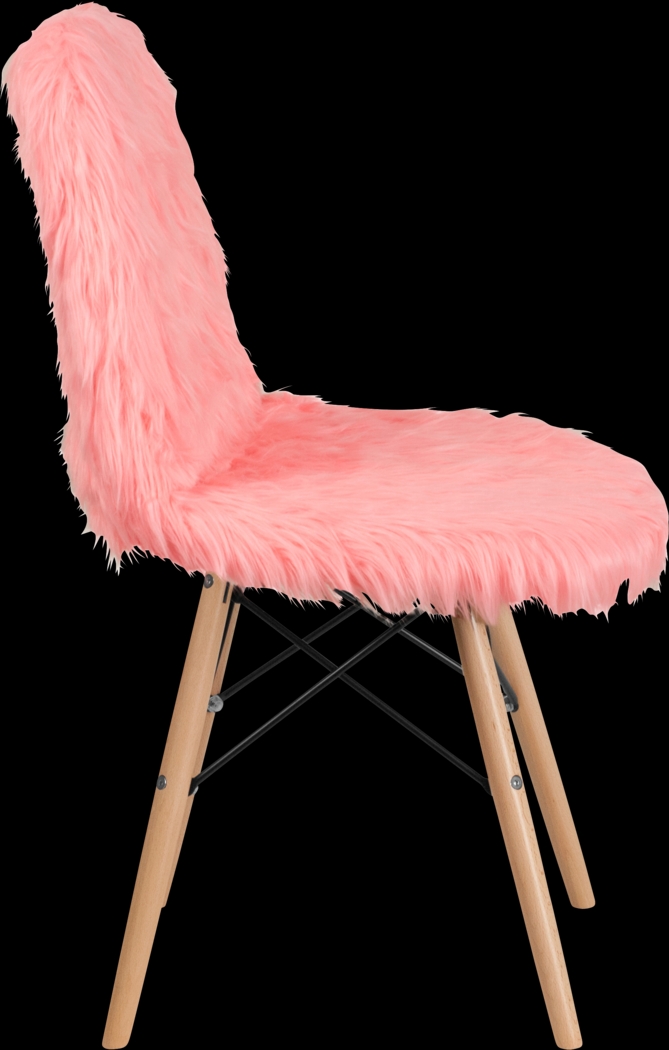 Kids Crestmount Light Pink Accent Chair - Thumbnail - Image 3
