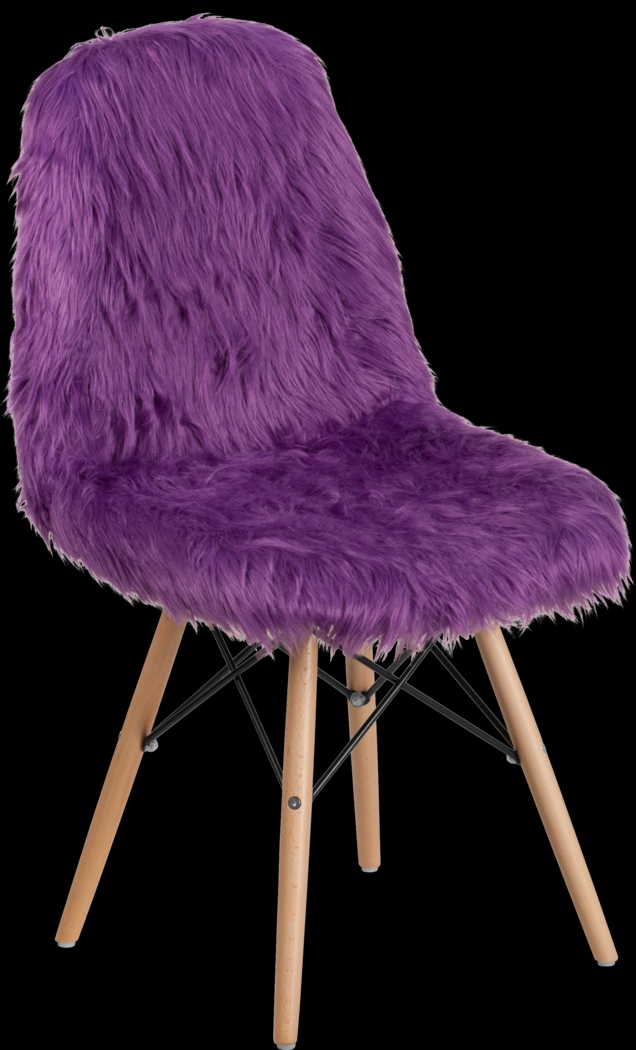 Kids Crestmount Purple Accent Chair - Thumbnail - Image 1