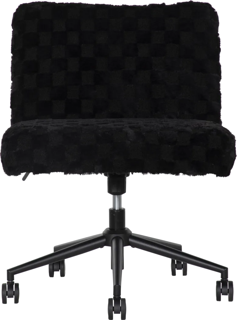Kids Crisscross Black Desk Chair - Thumbnail - Image 2