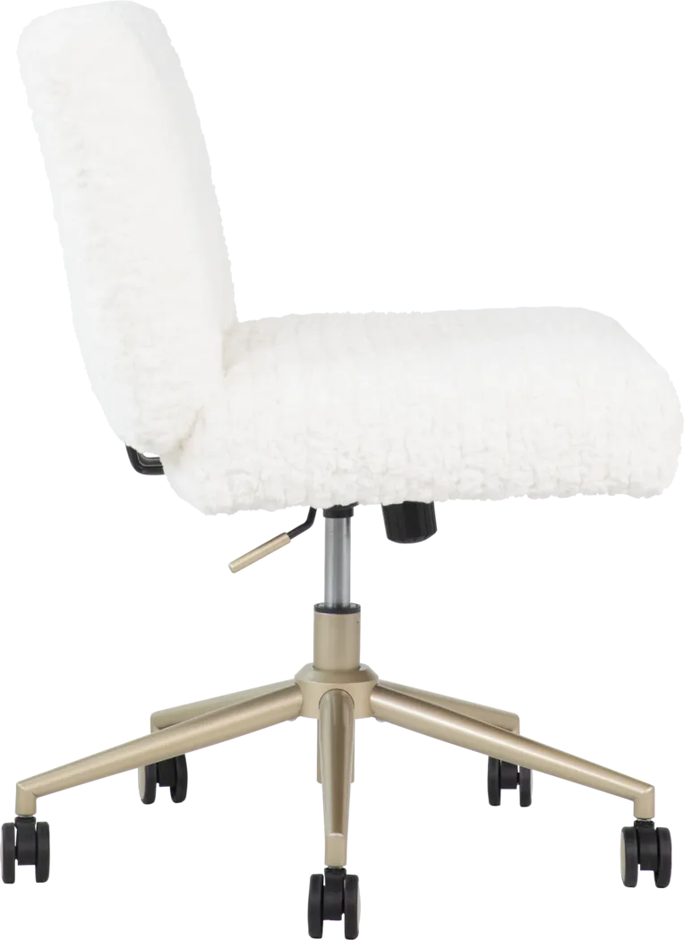 Kids Crisscross White Desk Chair - Thumbnail - Image 3