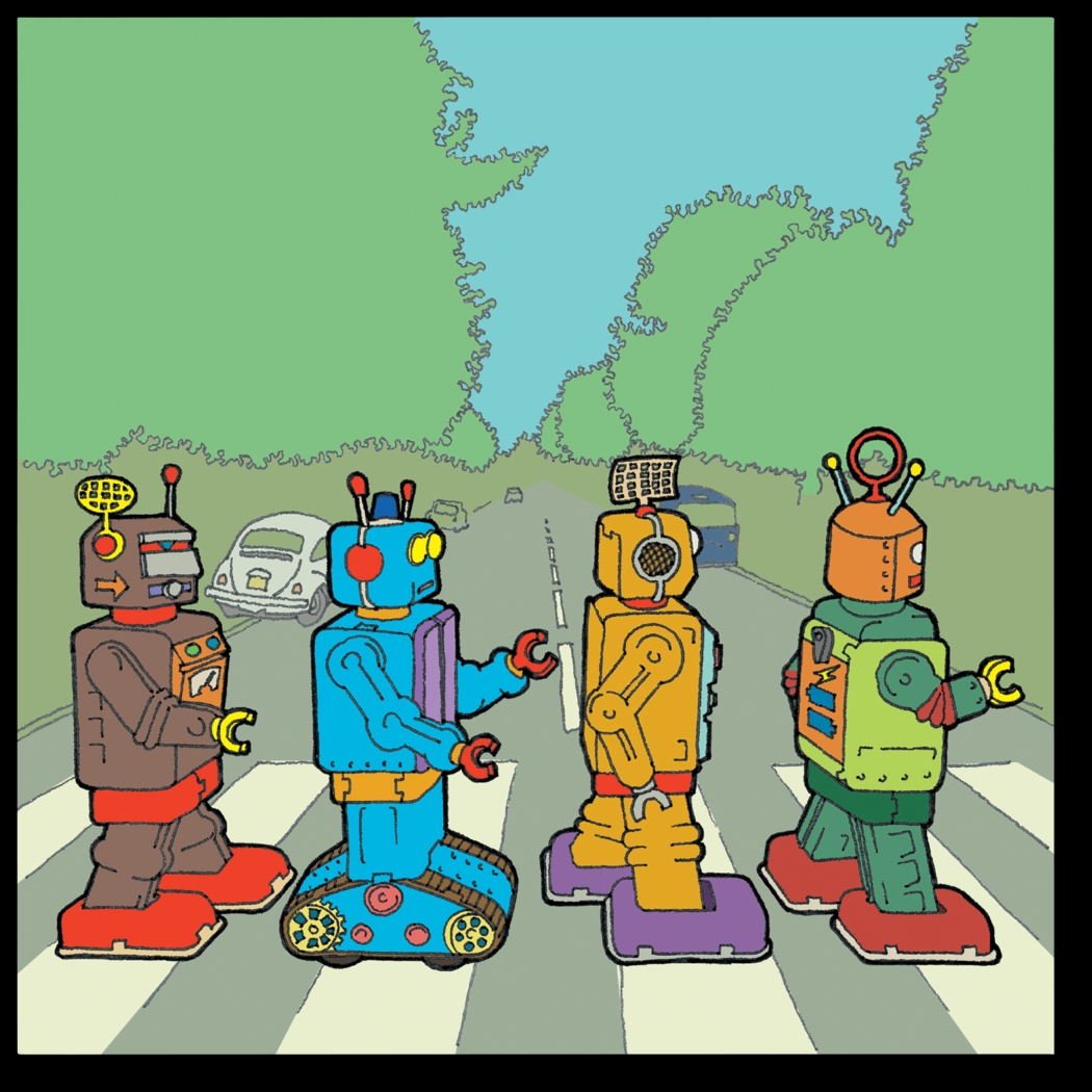 Kids Crosswalk Jive Green Artwork - Thumbnail - Image 1