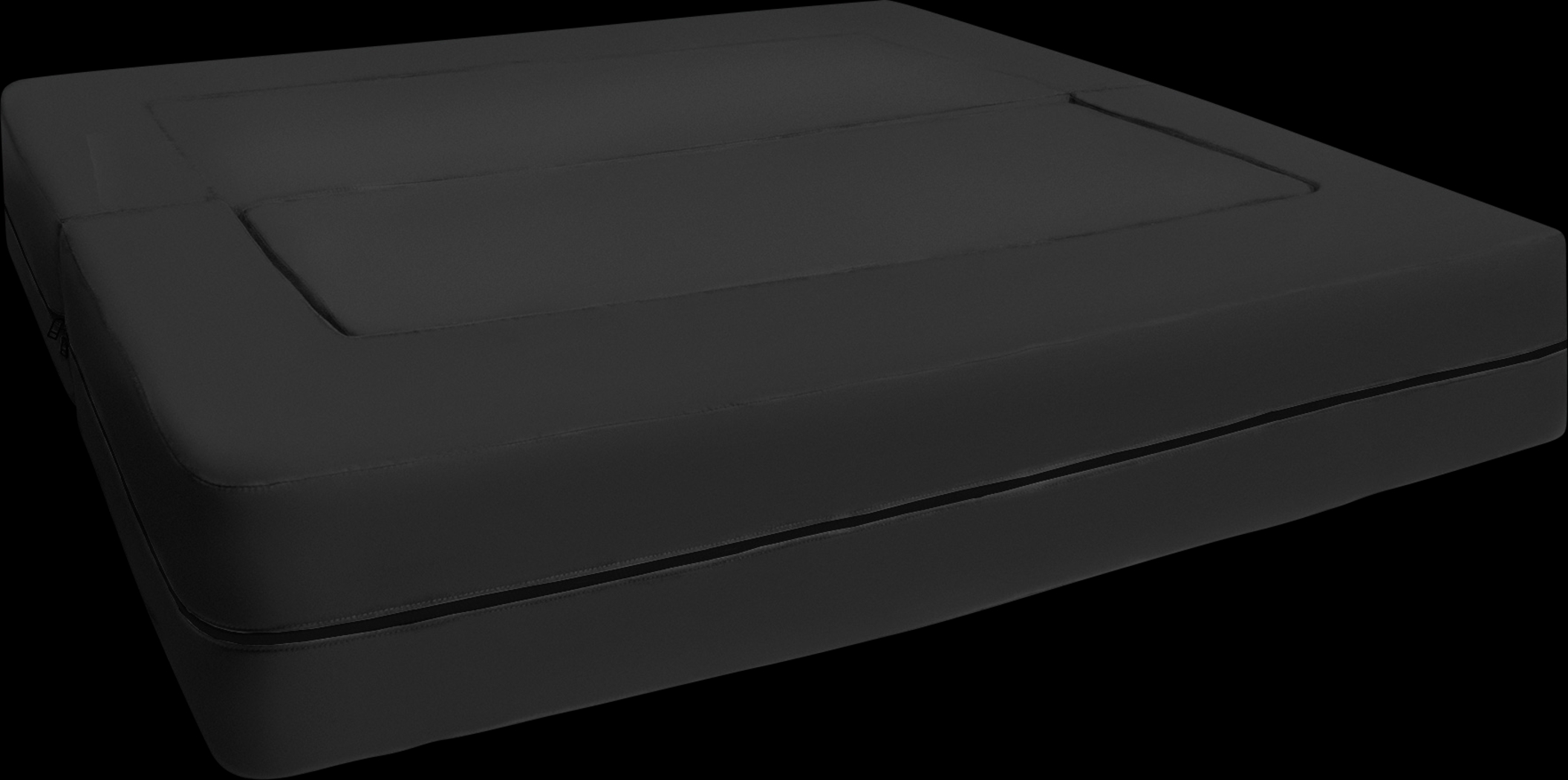 Kids Cubex Black Convertible Sofa and Ottoman - Thumbnail - Image 5