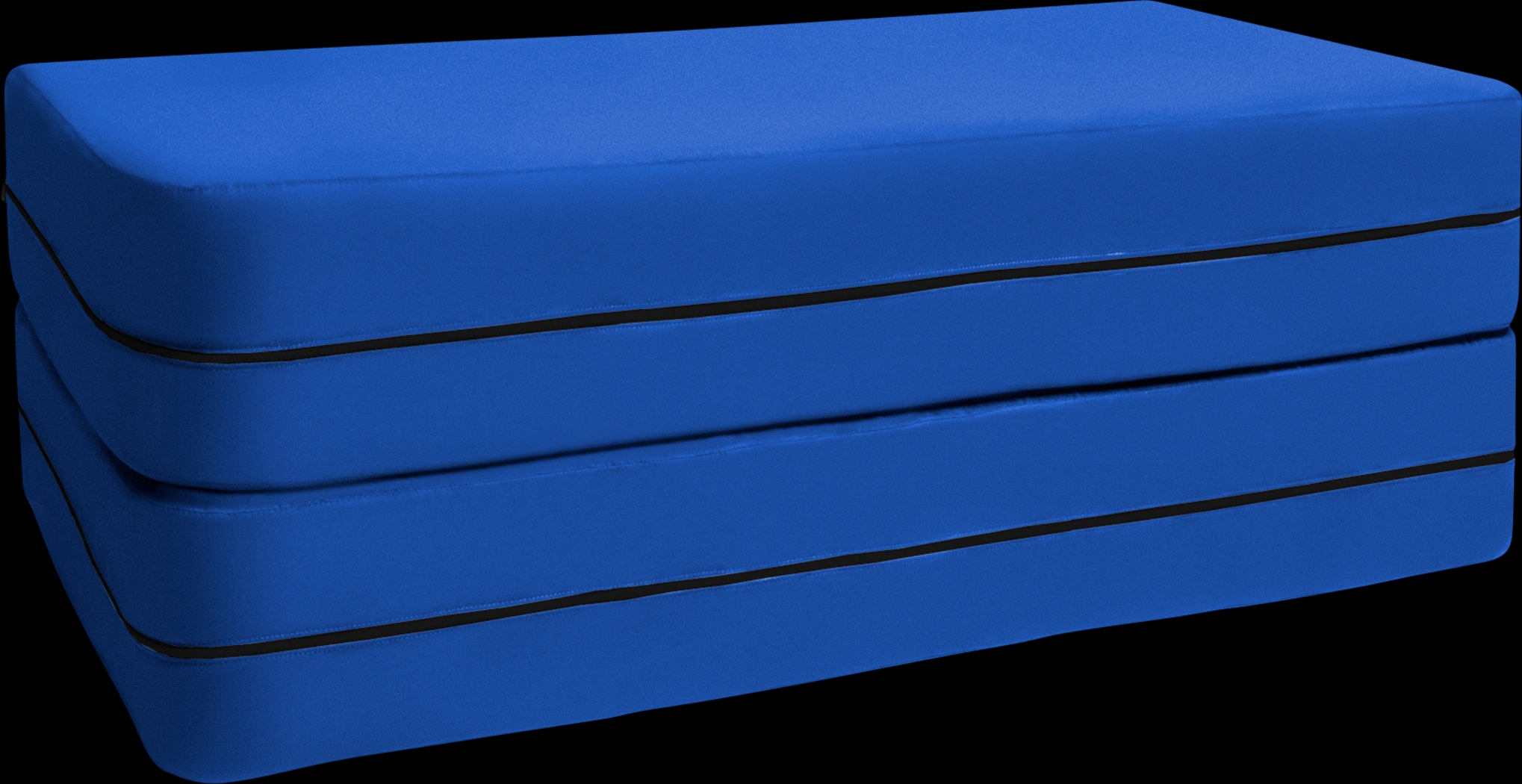 Kids Cubex Blue Convertible Sofa and Ottoman - Thumbnail - Image 6