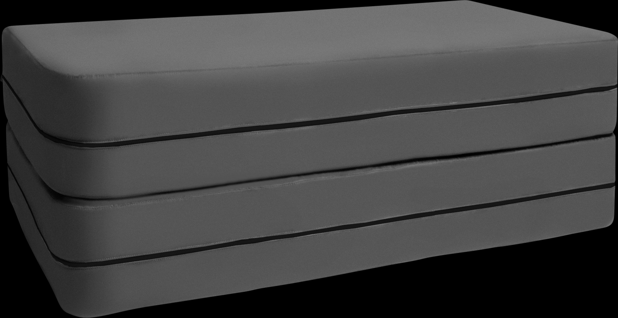 Kids Cubex Gray Convertible Sofa and Ottoman - Thumbnail - Image 6