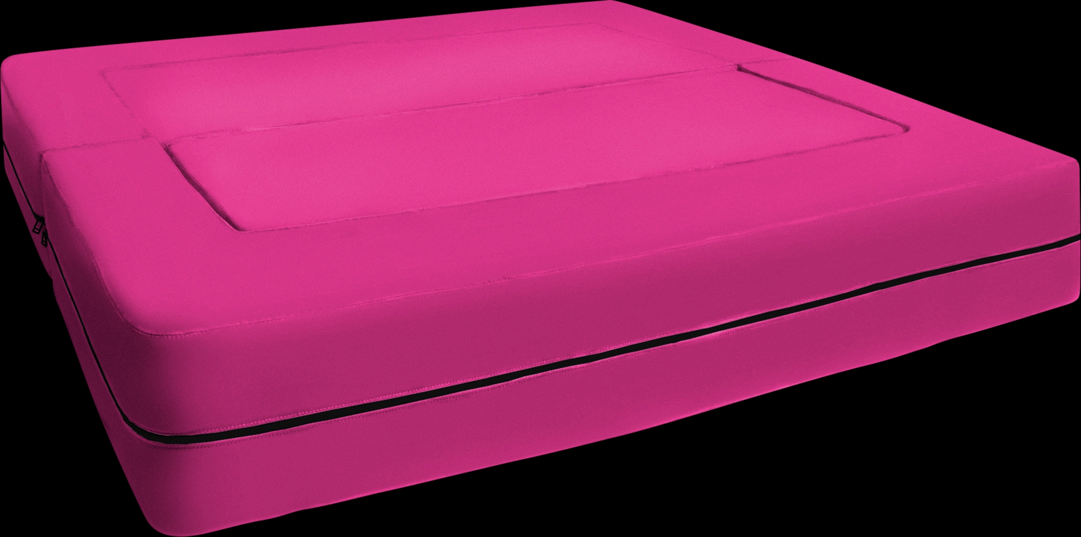 Kids Cubex Pink Convertible Sofa and Ottoman - Thumbnail - Image 5