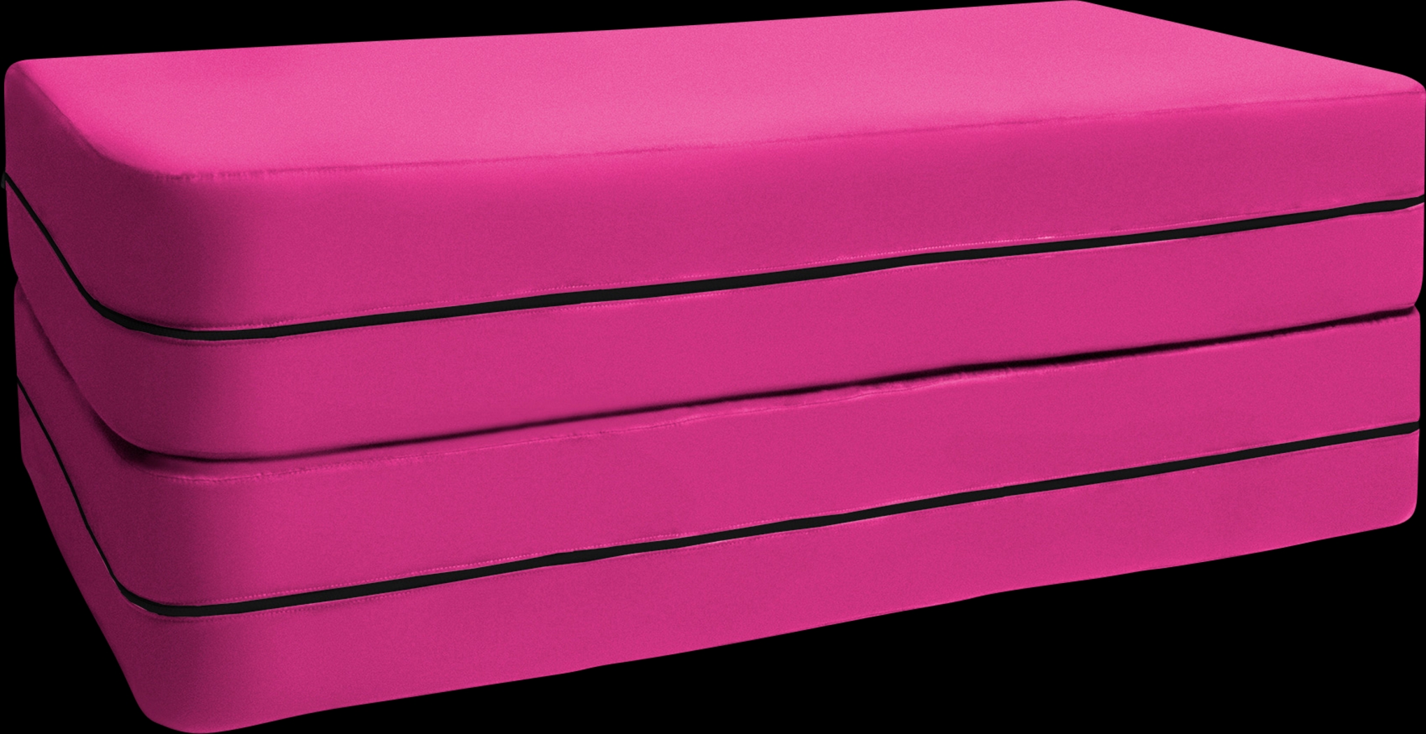 Kids Cubex Pink Convertible Sofa and Ottoman - Thumbnail - Image 6