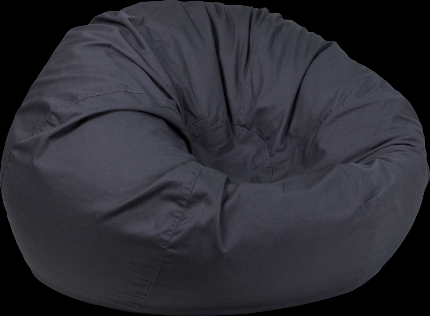 Kids Cucullu Gray Large Bean Bag Chair - Thumbnail - Image 1