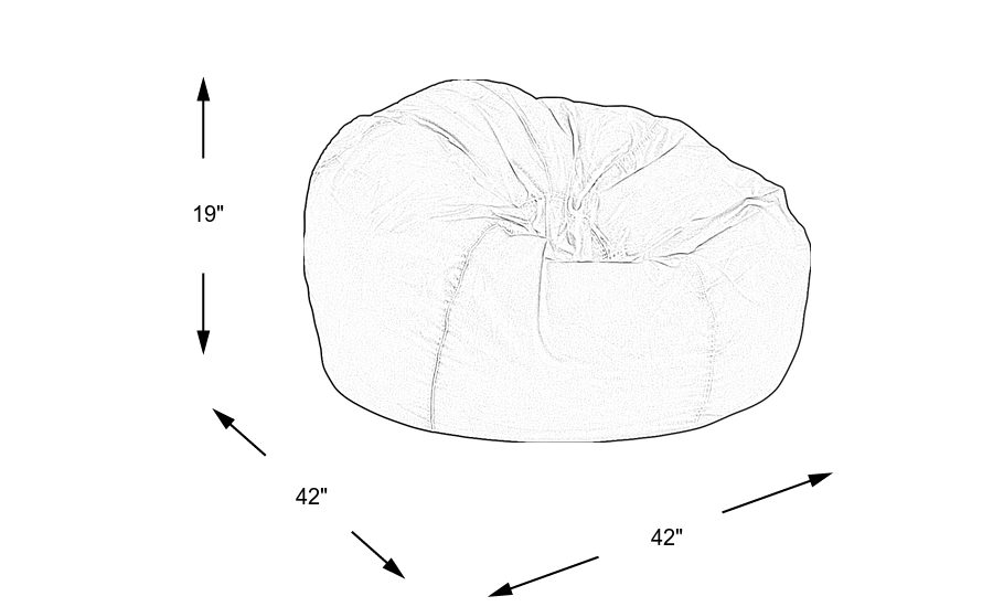 Dimension Image. Please refer to the Dimension Tab on this page for dimension details.