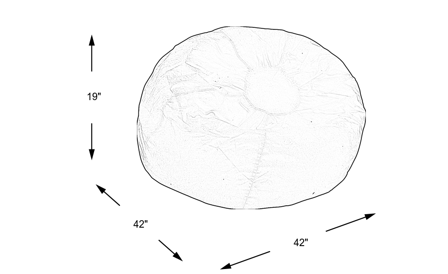 Dimension Image. Please refer to the Dimension Tab on this page for dimension details.