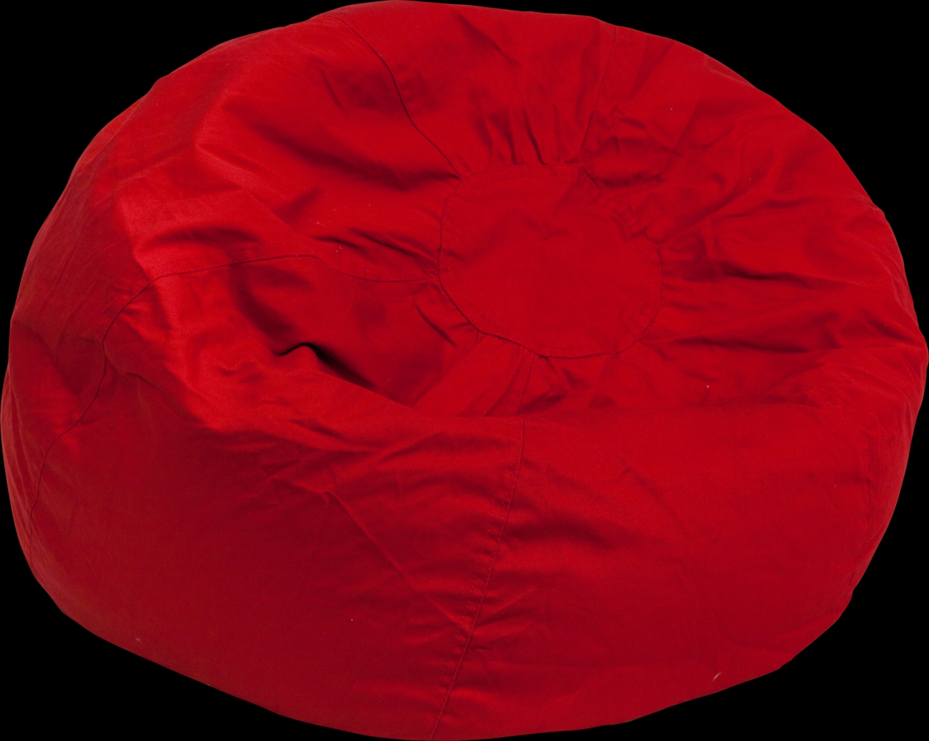 Kids Cucullu Red Large Bean Bag Chair - Thumbnail - Image 1