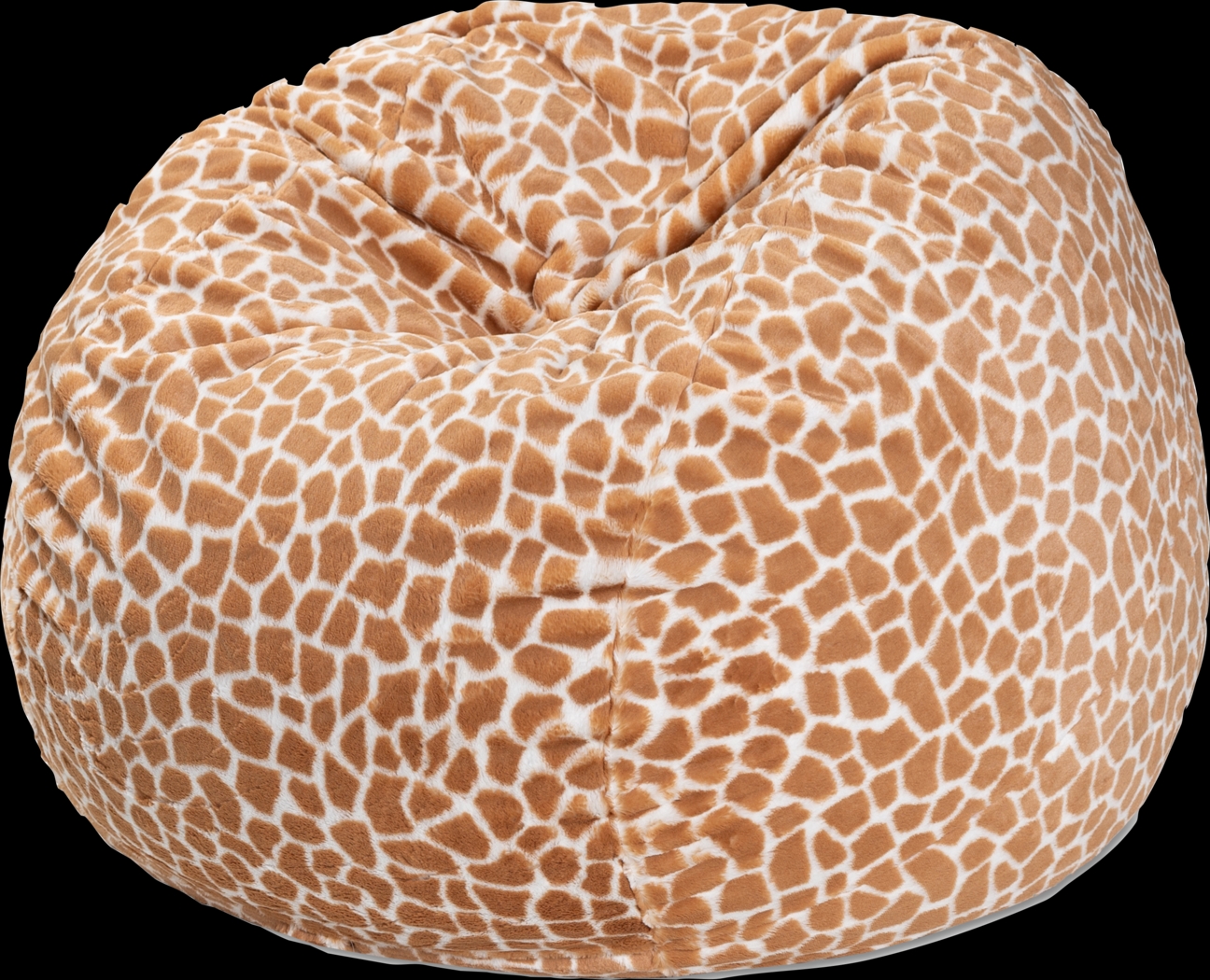 Kids Cushy Cloud Brown Bean Bag Chair - Thumbnail - Image 1