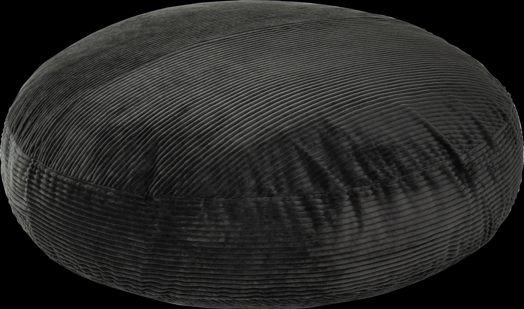 Cushy Cloud XL Black Bean Bag Chair - Thumbnail - Image 1