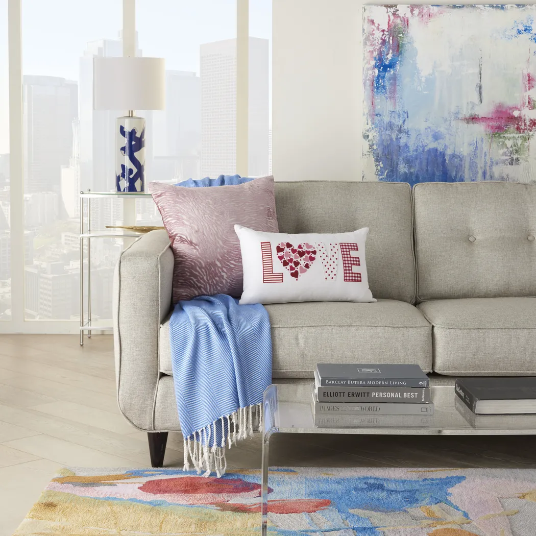 Kids Cushy Love White Accent Pillow - Thumbnail - Image 3