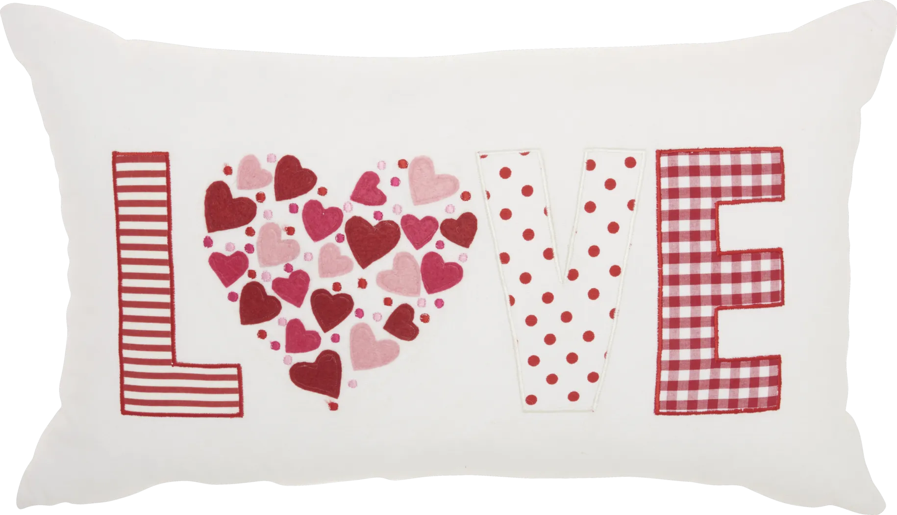 Kids Cushy Love White Accent Pillow - Thumbnail - Image 1