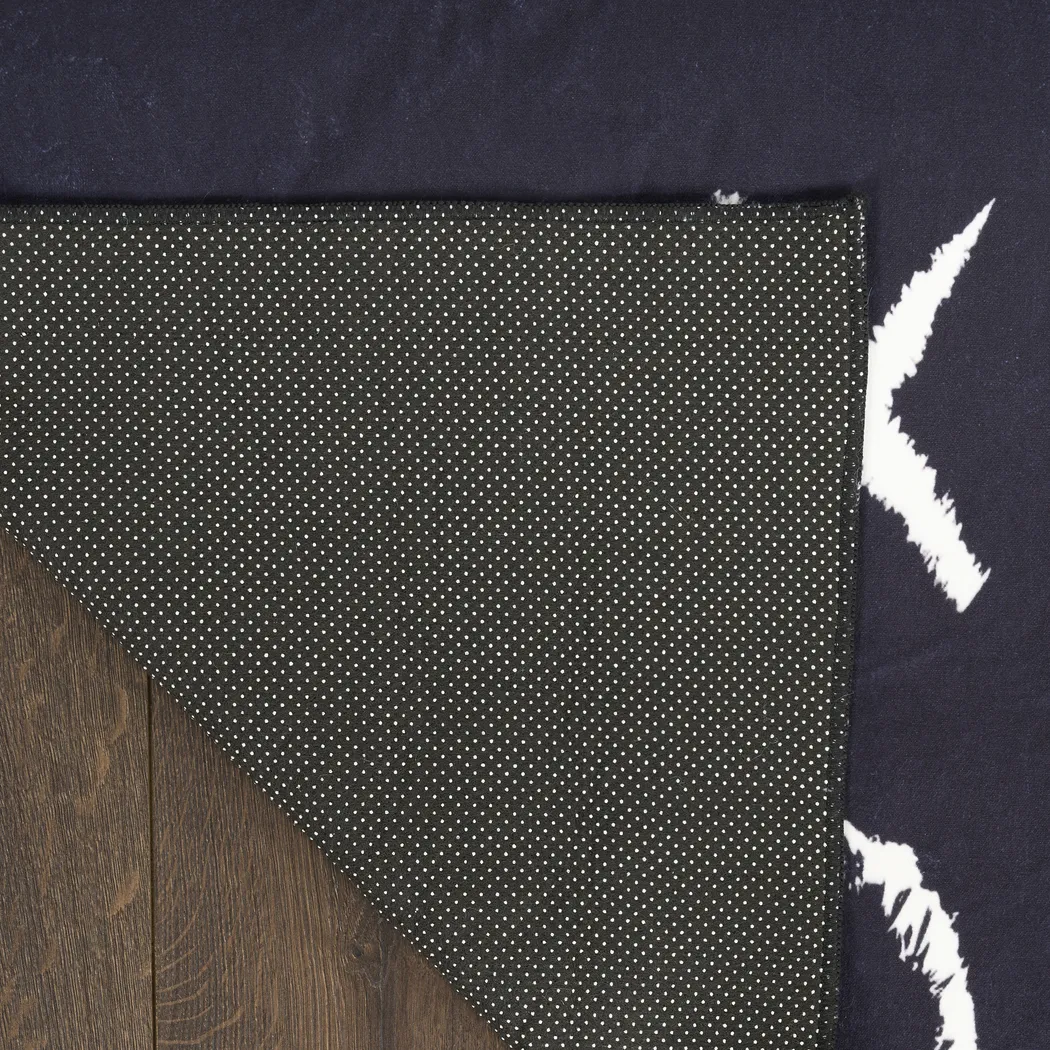 Kids Cute Hugs Black 3'5 x 5' Rug - Thumbnail - Image 4