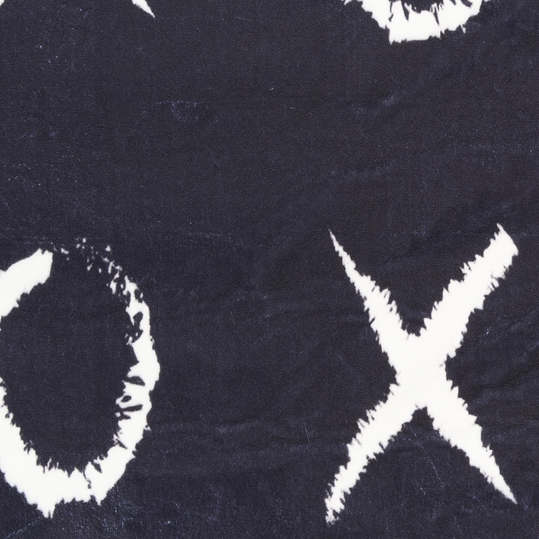 Kids Cute Hugs Black 6'6 x 9'2 Rug - Thumbnail - Image 7