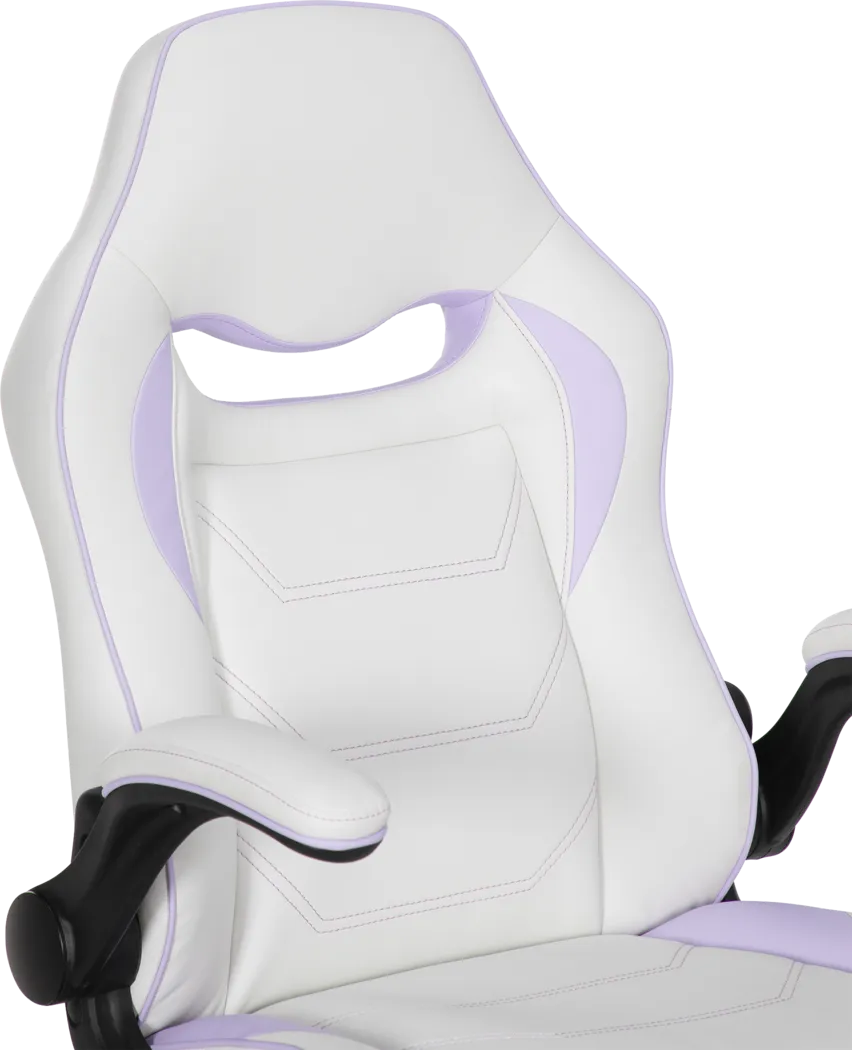Kids Cyber White Gaming Chair - Thumbnail - Image 5