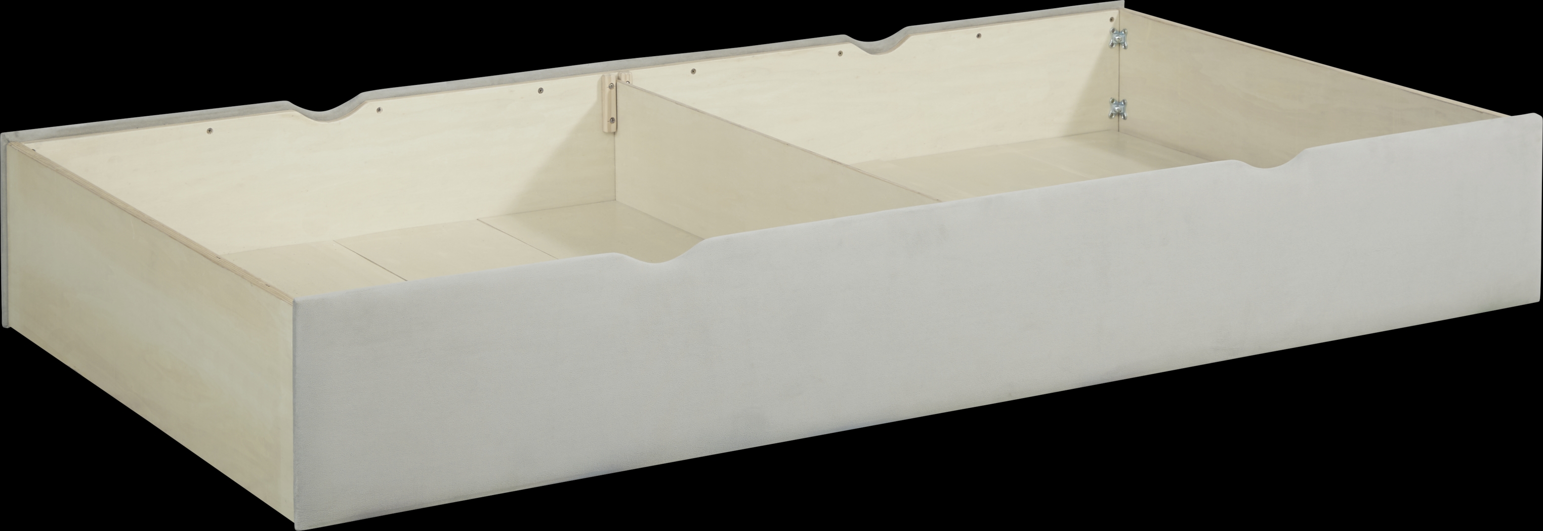 Kids Dakotah Gray Twin Storage Trundle - Thumbnail - Image 1