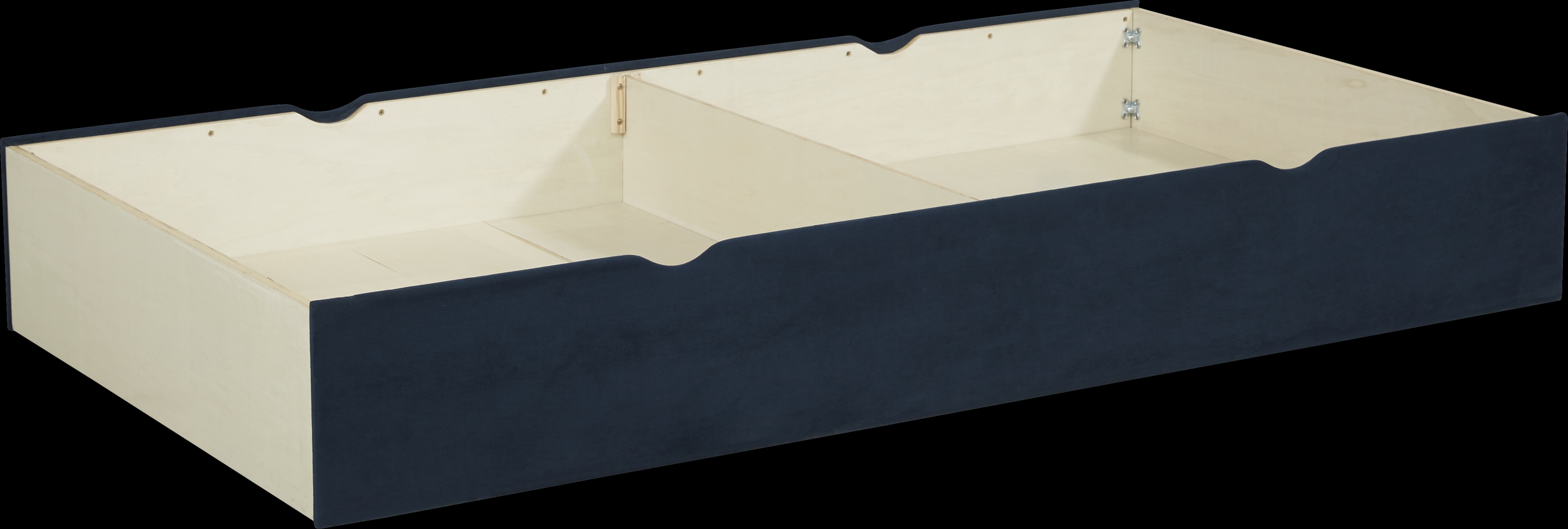 Kids Dakotah Navy Twin Storage Trundle - Thumbnail - Image 1