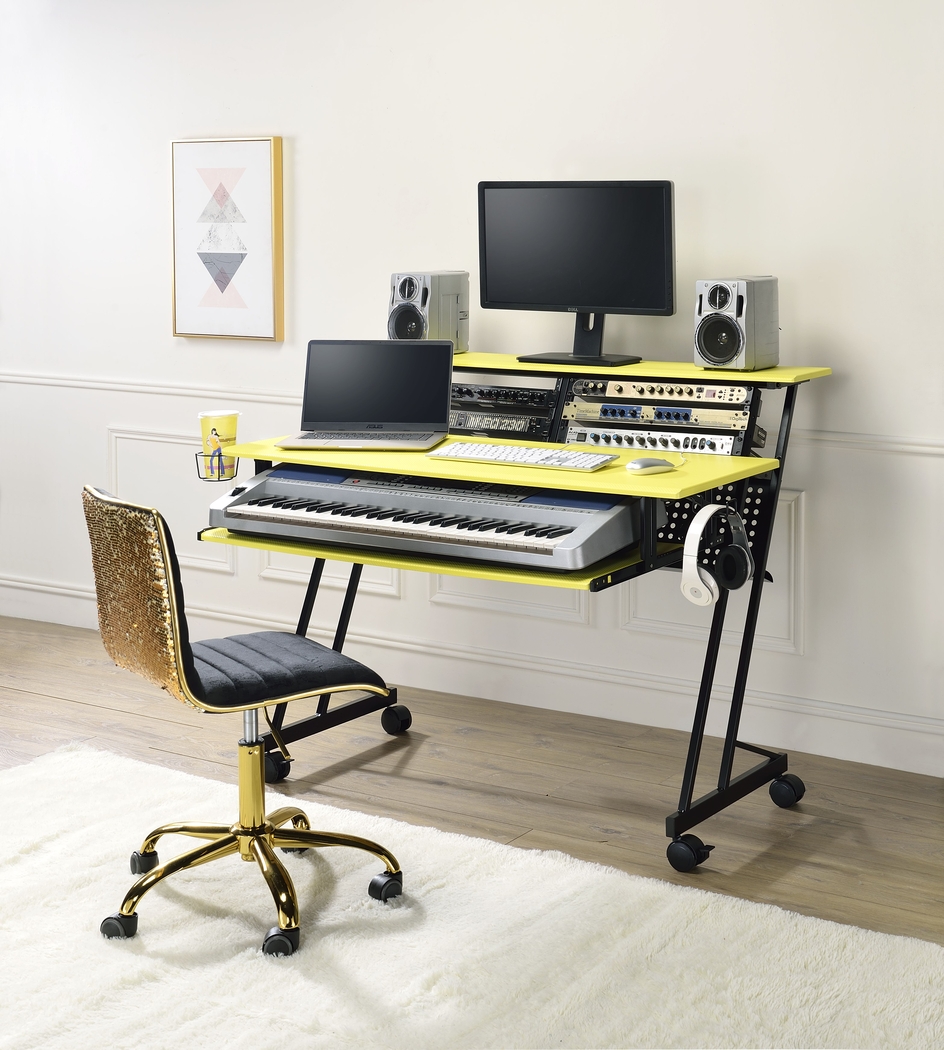 Kids Dalisay Yellow Desk - Thumbnail - Image 5