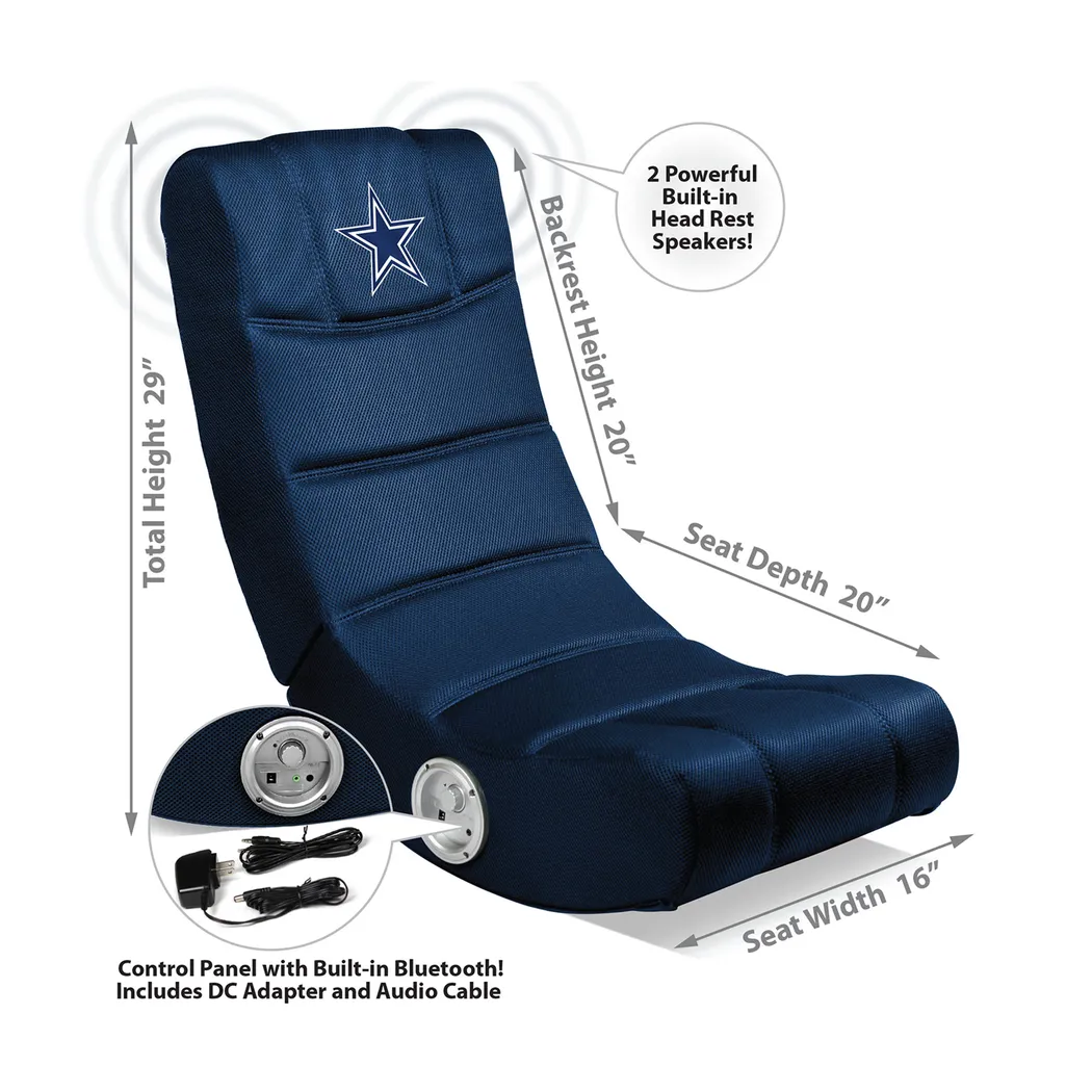 Kids Dallas Cowboys Gaming Rocker - Thumbnail - Image 2
