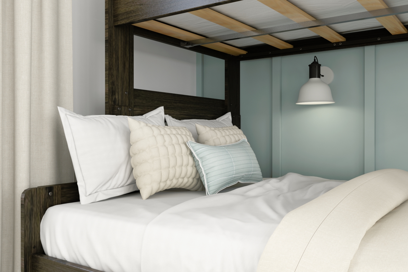 Kids Darja I Brown Twin/Full Bunk Bed - Thumbnail - Image 7