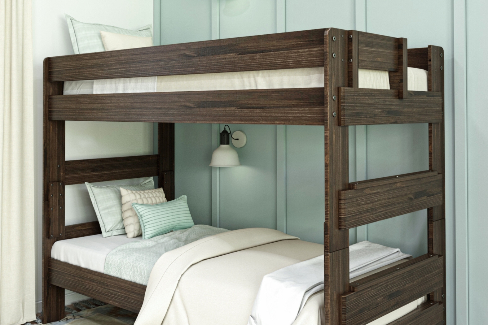 Kids Darja I Brown Twin/Twin Bunk Bed - Thumbnail - Image 3