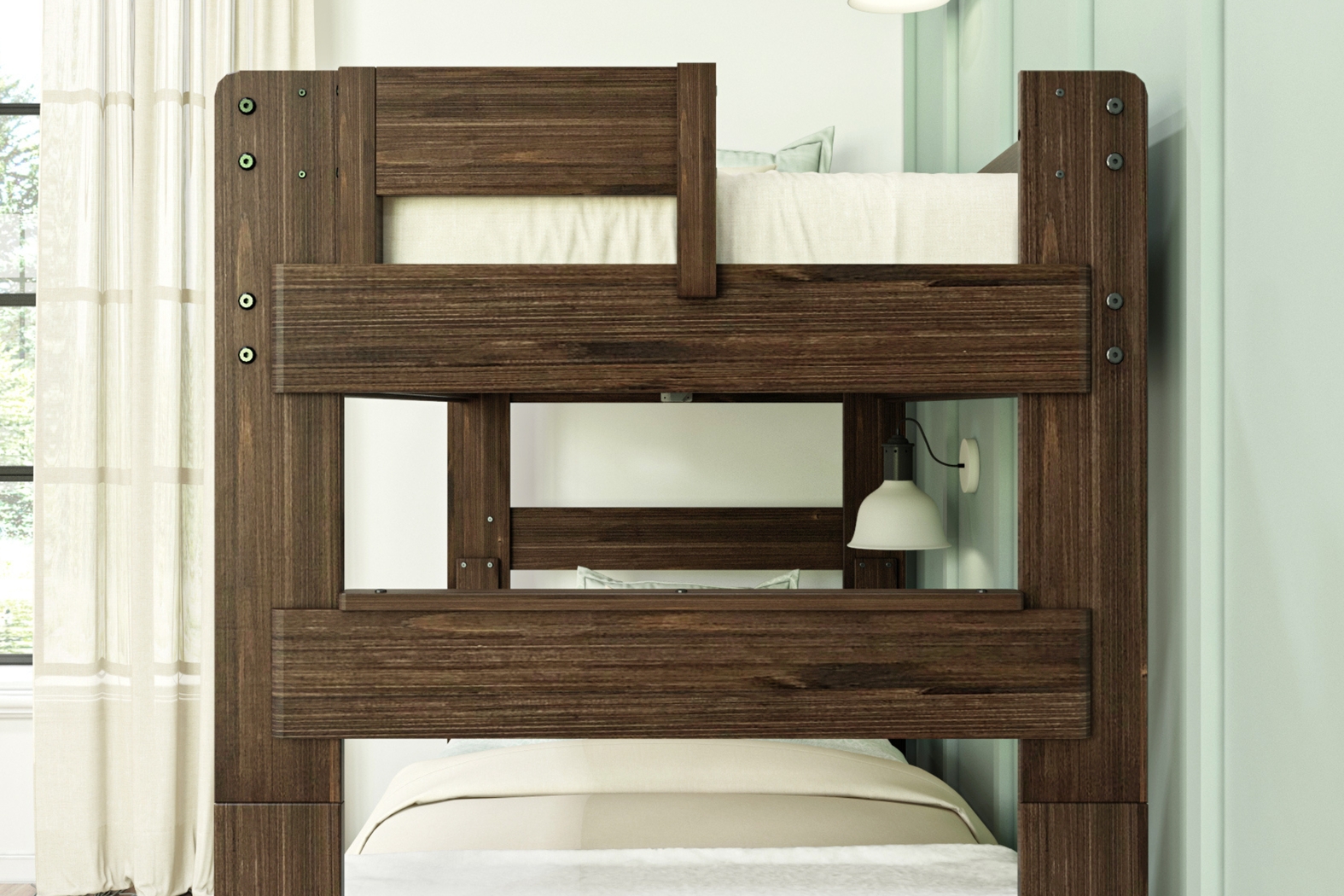 Kids Darja I Brown Twin/Twin Bunk Bed - Thumbnail - Image 5