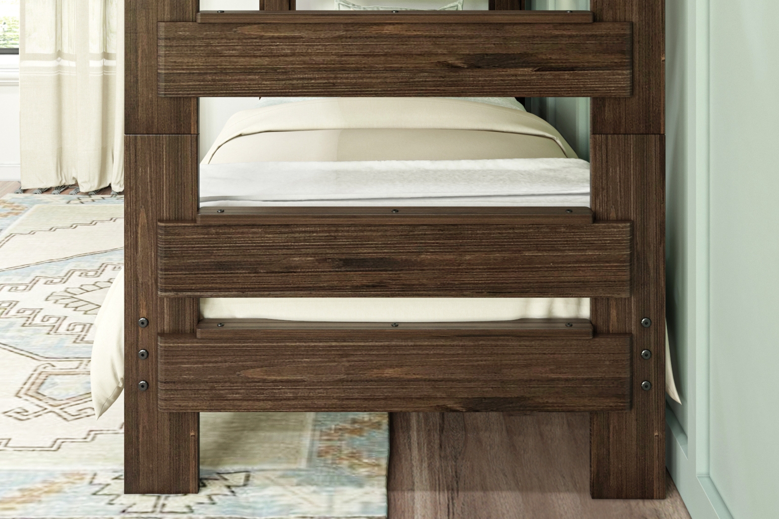 Kids Darja I Brown Twin/Twin Bunk Bed - Thumbnail - Image 6