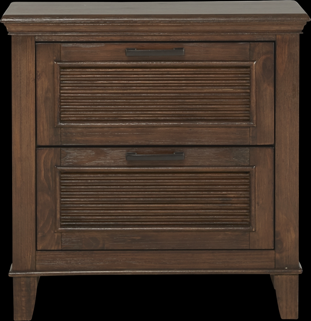 Kids Dashel Brown Nightstand - Thumbnail - Image 1