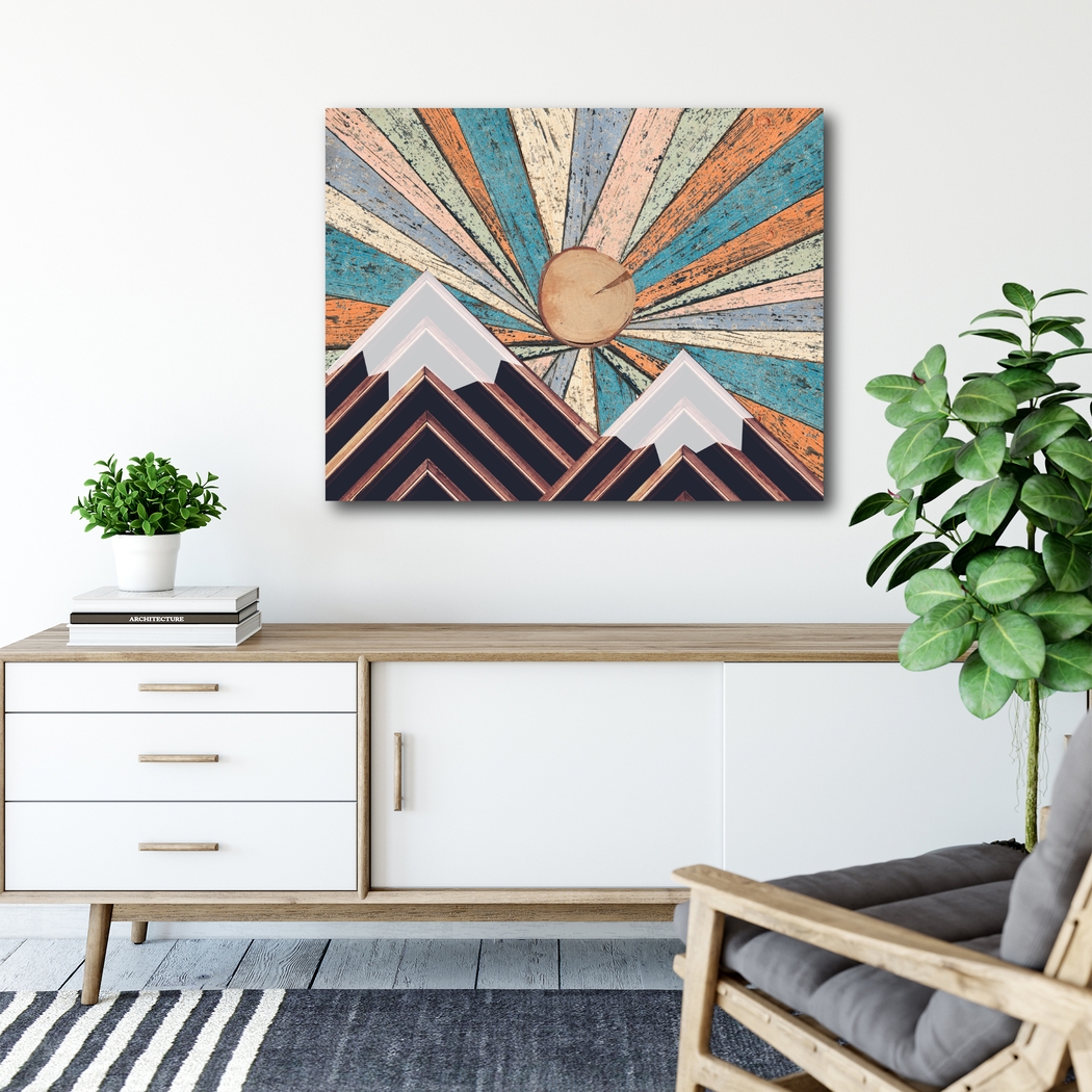 Kids Dawn At Fuji Yellow Artwork - Thumbnail - Image 2