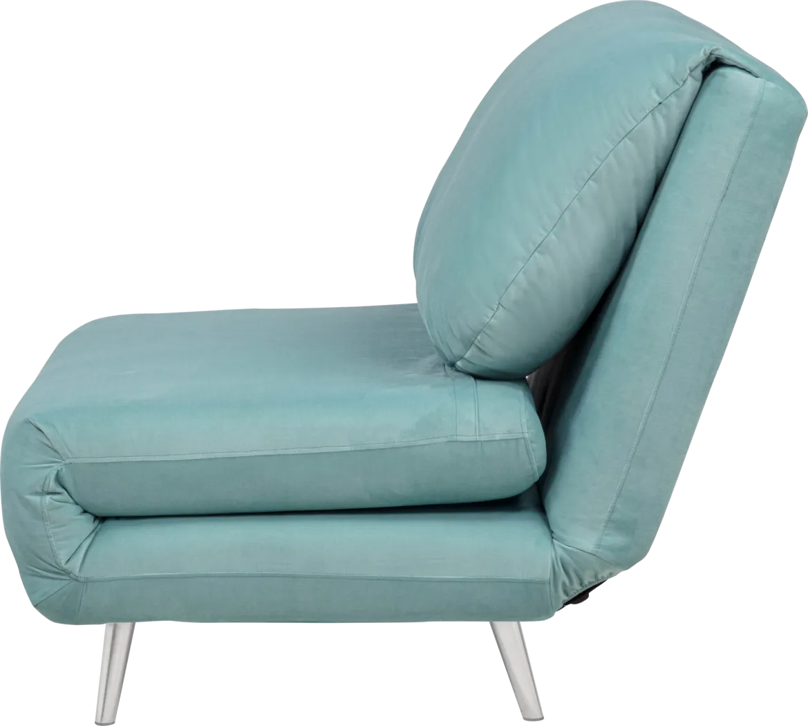 Kids Daydream 2.0 Teal Convertible Chair - Thumbnail - Image 3