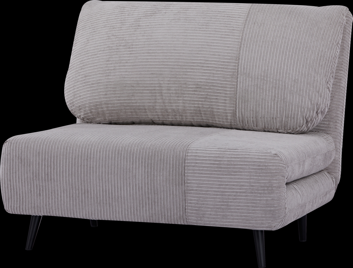 Kids Daydream Gray Convertible Chair - Thumbnail - Image 1