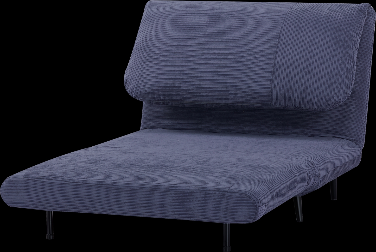 Kids Daydream Navy Convertible Chair - Thumbnail - Image 4