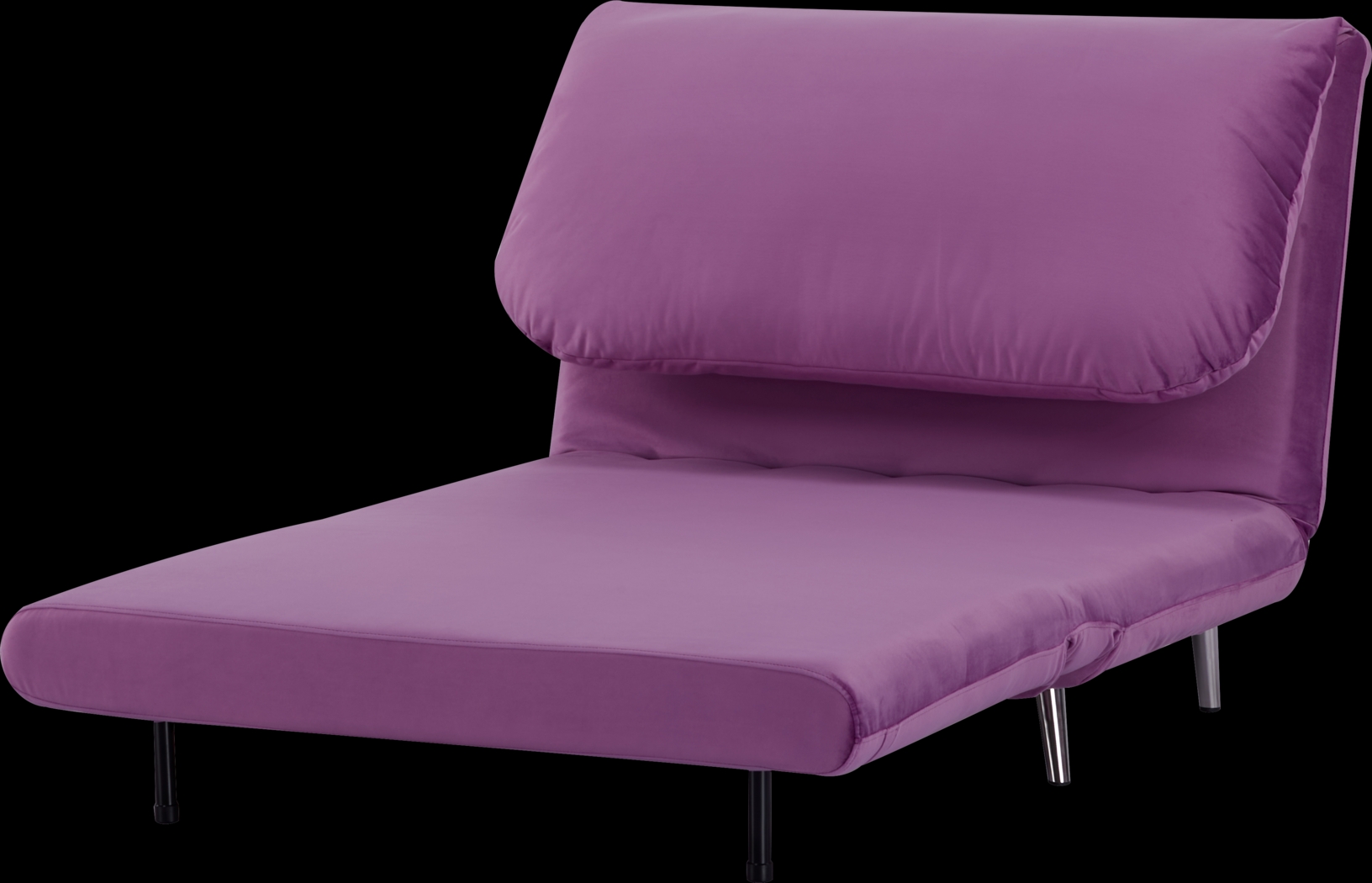 Kids Daydream Purple Convertible Chair - Thumbnail - Image 4