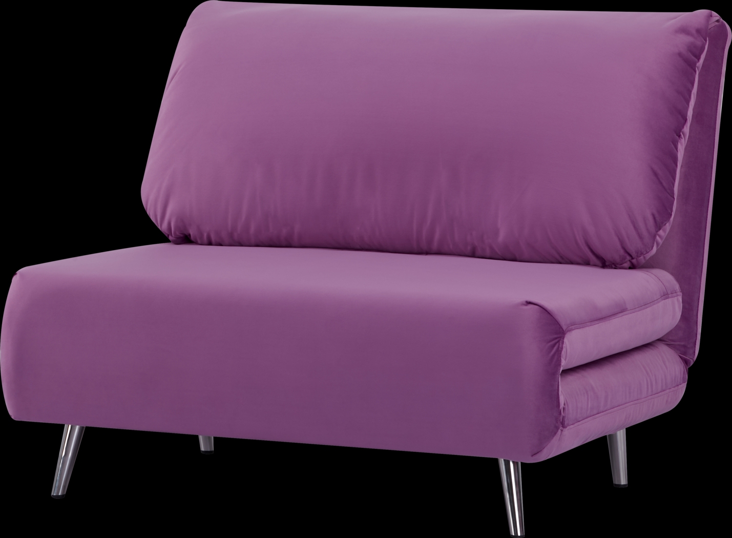 Kids Daydream Purple Convertible Chair - Thumbnail - Image 1