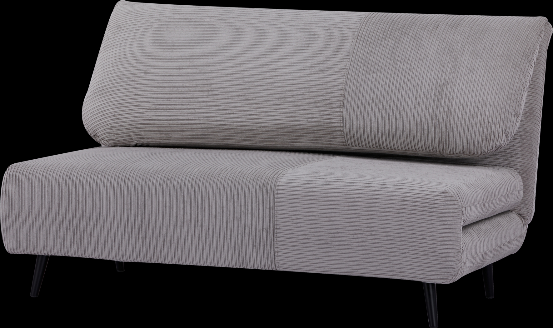 Kids Daydream XL Gray Convertible Loveseat - Thumbnail - Image 2