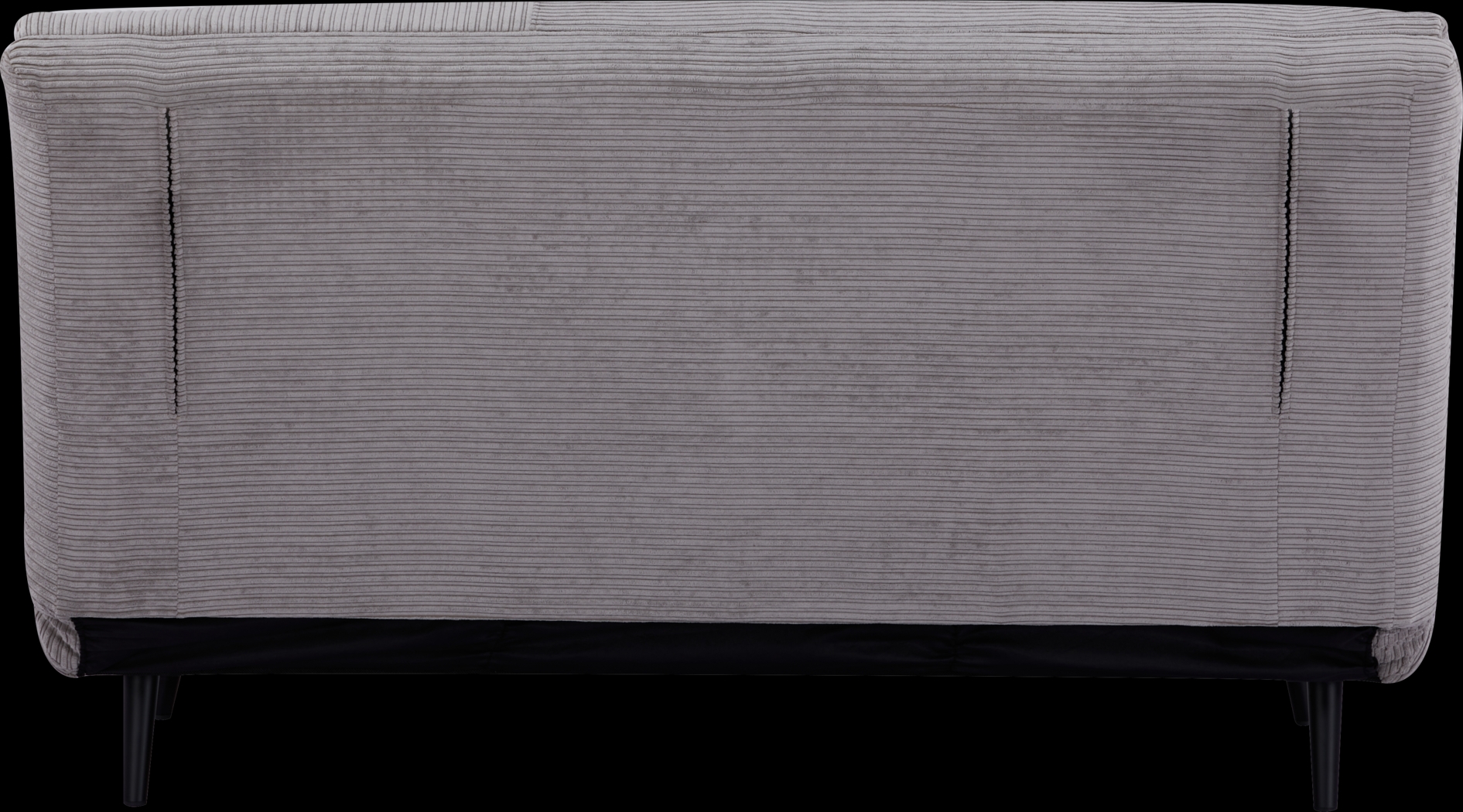 Kids Daydream XL Gray Convertible Loveseat - Thumbnail - Image 3