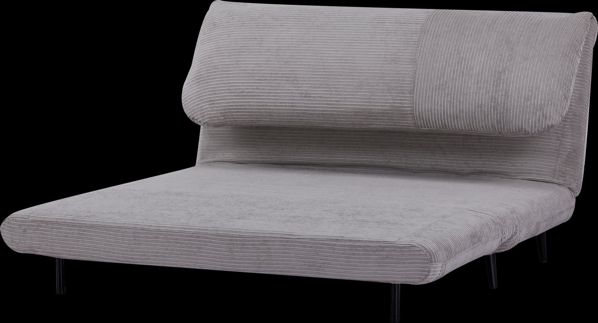 Kids Daydream XL Gray Convertible Loveseat - Thumbnail - Image 4