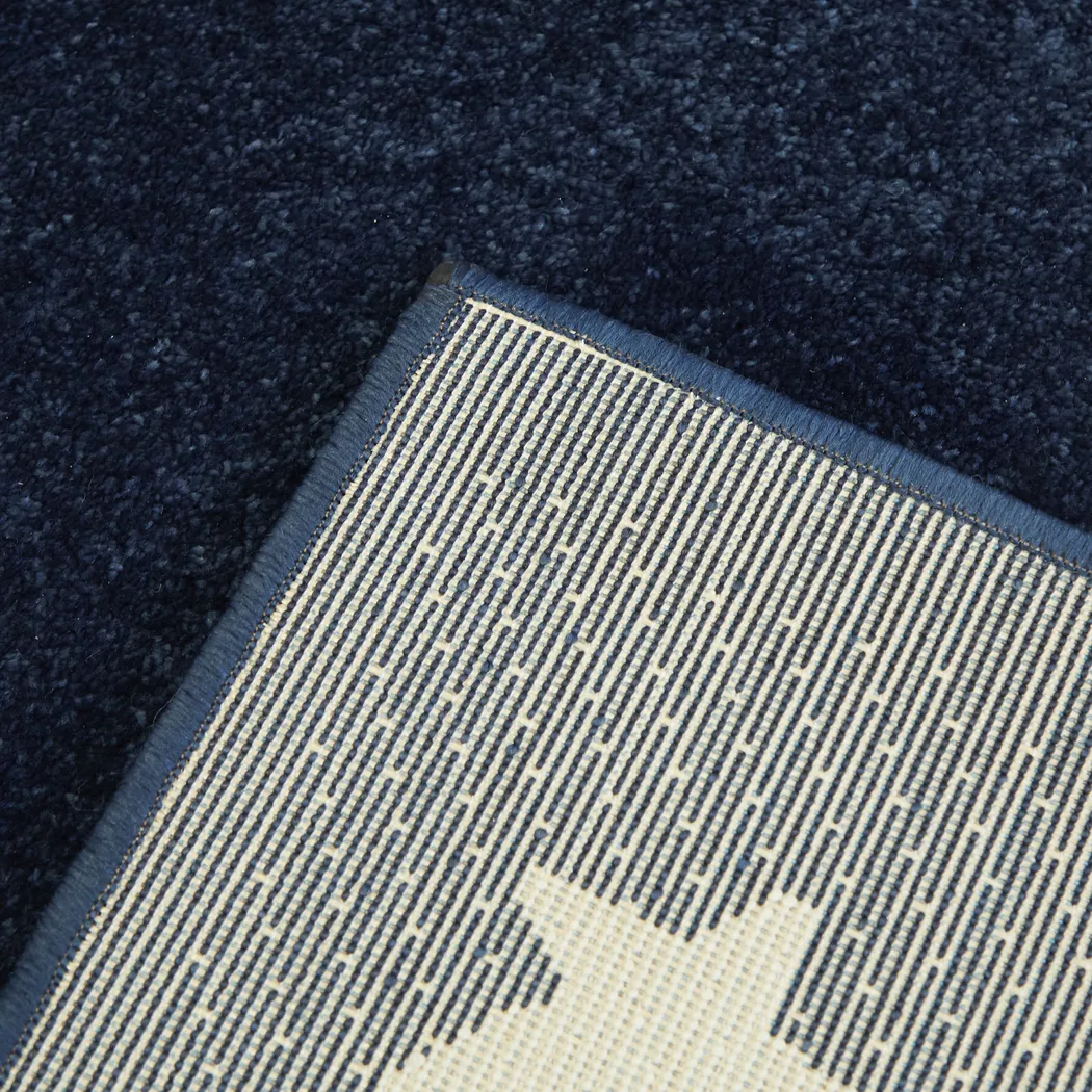 Kids Dazzle Stars Navy 5'3 x 7' Rug - Thumbnail - Image 3