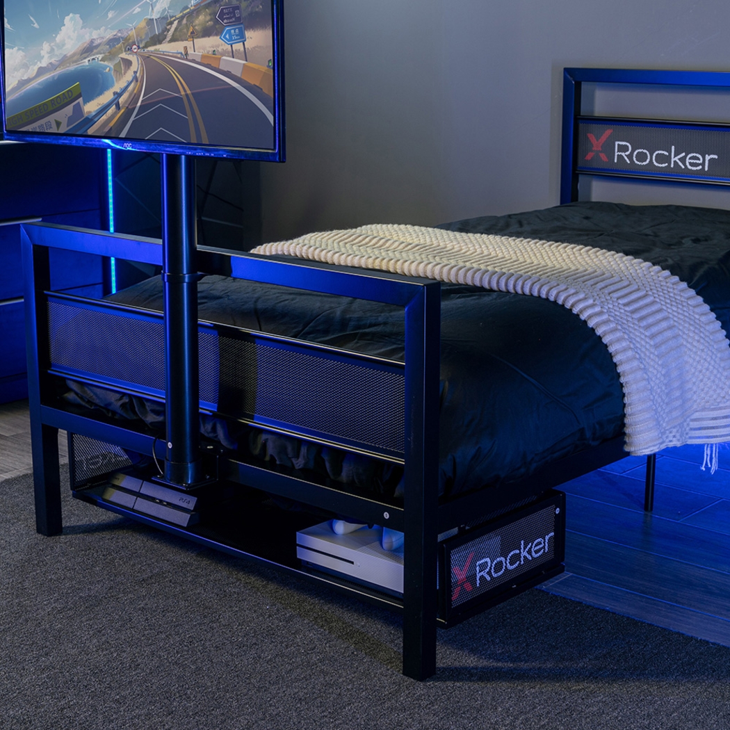 Kids Deecie Black Twin Gaming Bed - Thumbnail - Image 3