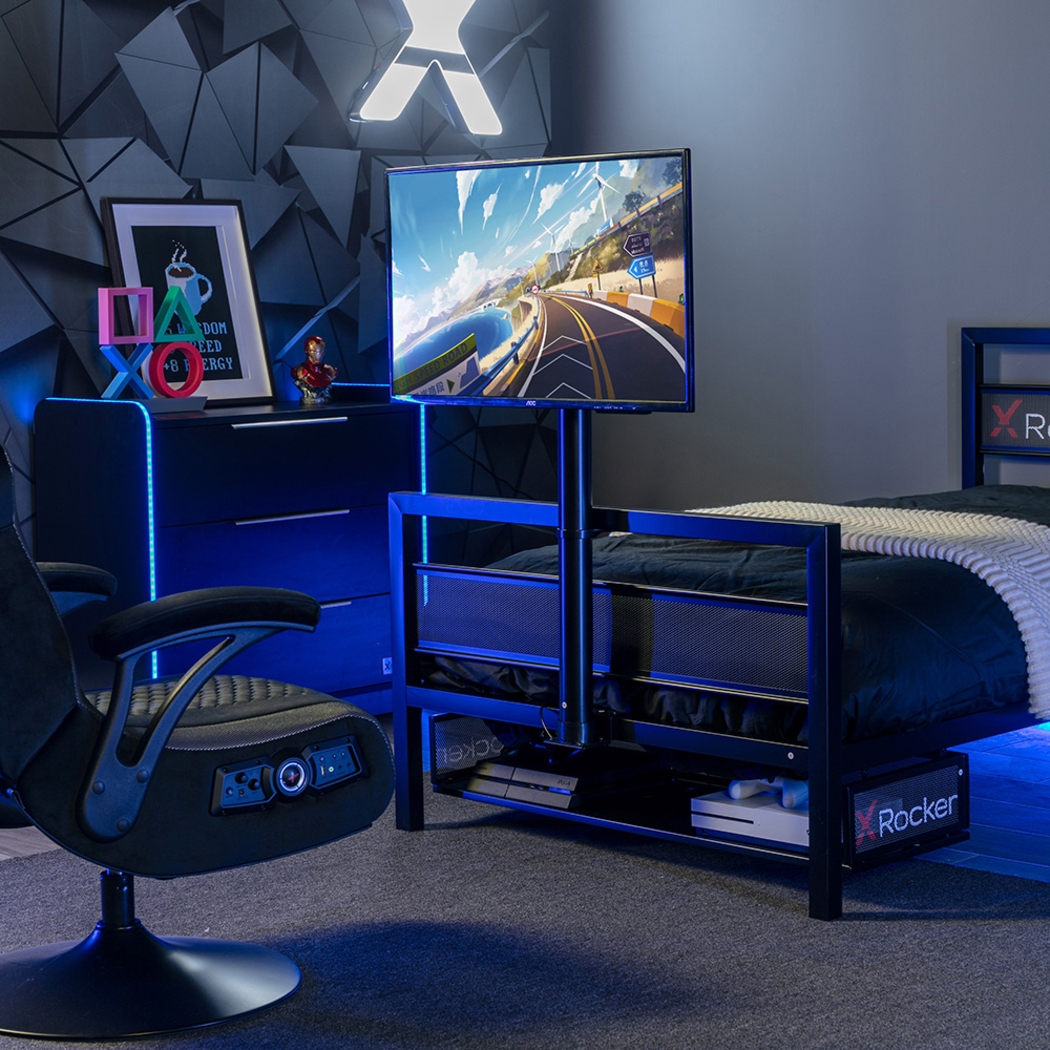 Kids Deecie Black Twin Gaming Bed - Thumbnail - Image 6