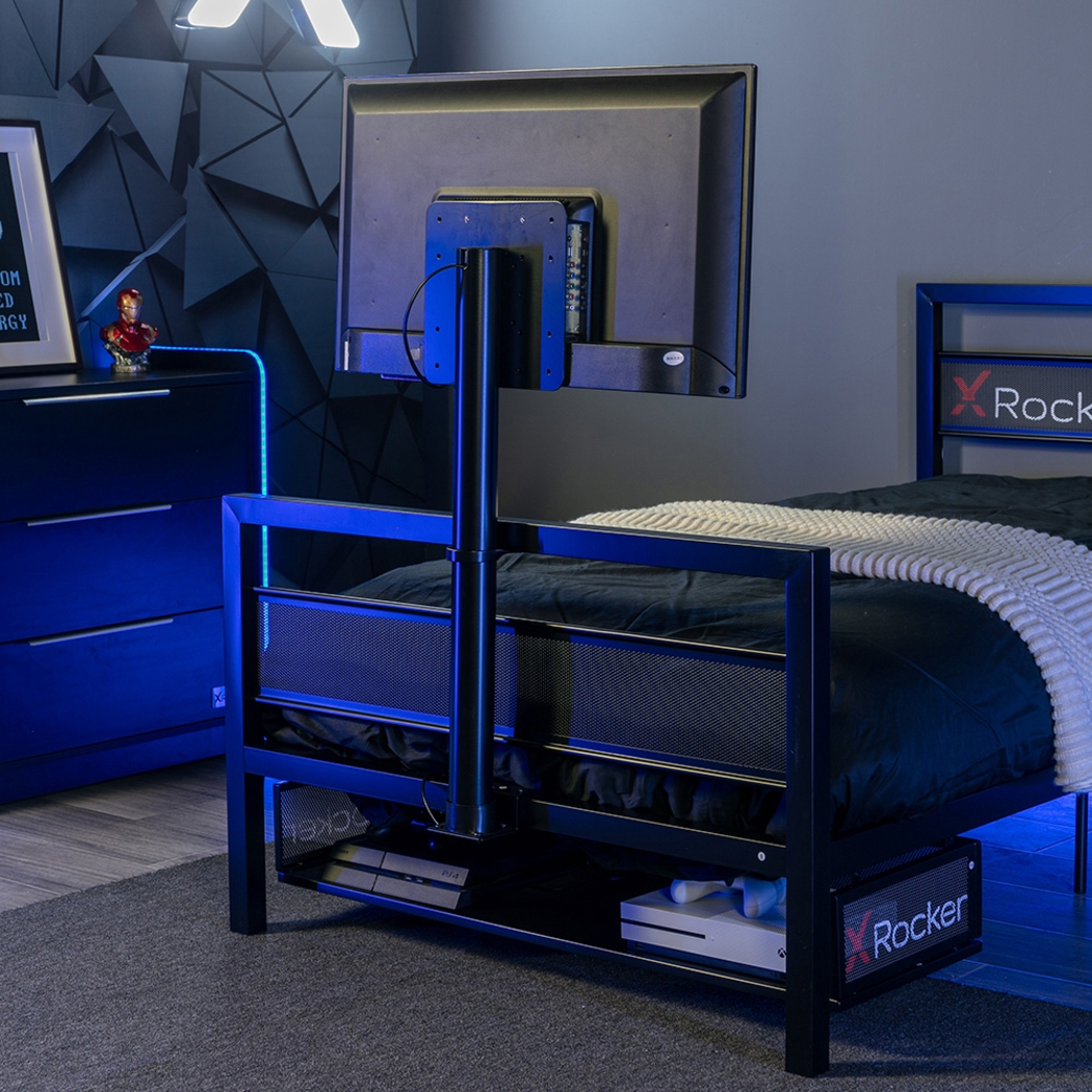 Kids Deecie Black Twin Gaming Bed - Thumbnail - Image 7