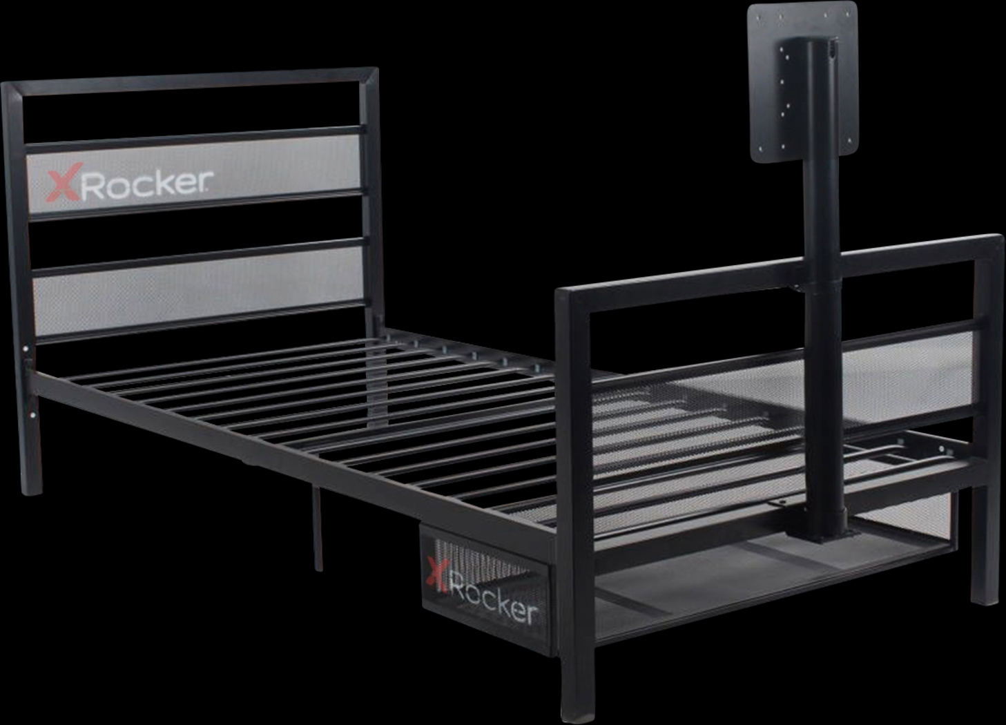 Kids Deecie Black Twin Gaming Bed - Thumbnail - Image 1