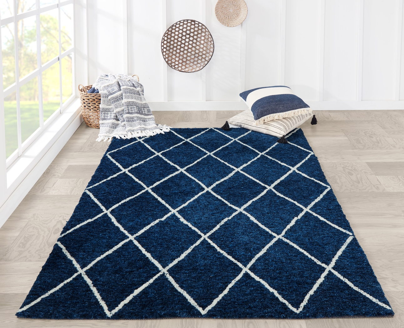 Kids Deep Bluez Navy 5' x 7'6 Rug - Thumbnail - Image 7