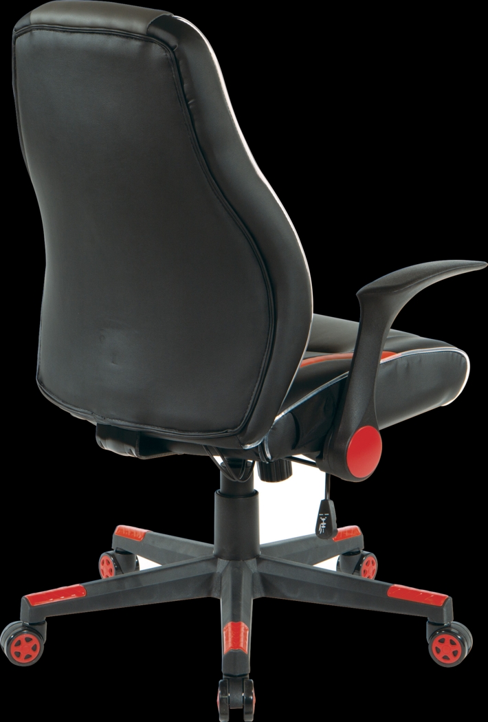 Kids Delenn Black/Red LED Gaming Chair - Thumbnail - Image 3