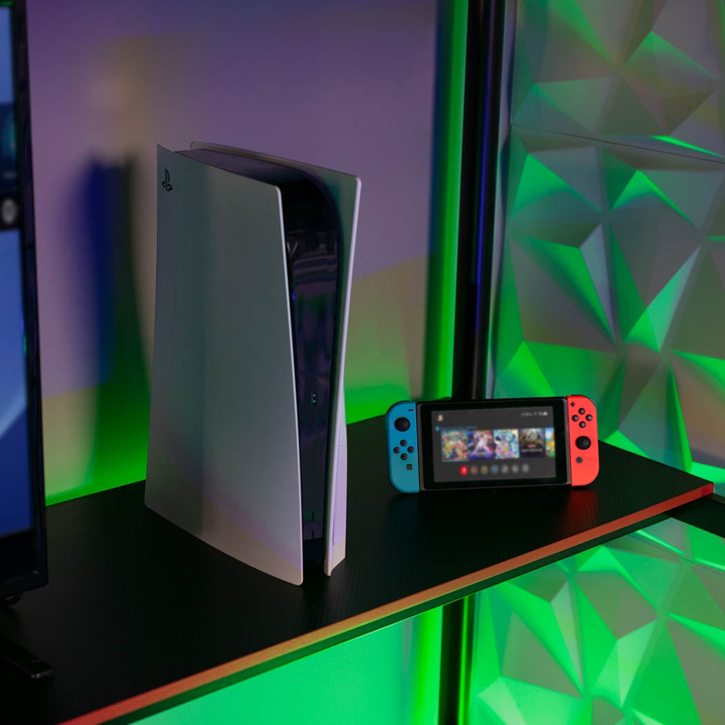 Kids Desonee Black Twin Gaming Loft Bed - Thumbnail - Image 5