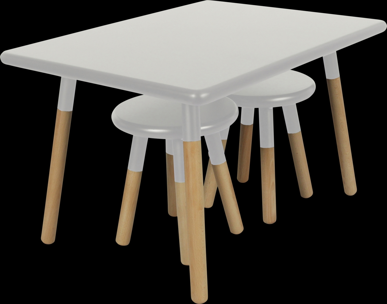 Kids Despina Gray Table Set - Thumbnail - Image 2