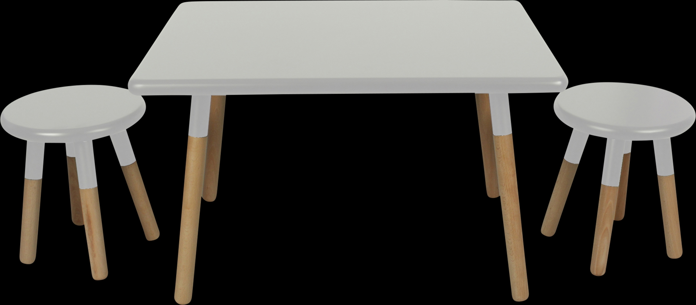 Kids Despina Gray Table Set - Thumbnail - Image 1