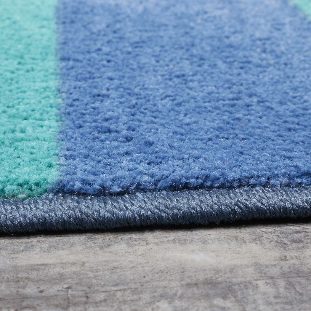 Kids Dinosaur Way Green 5' x 8' Rug - Thumbnail - Image 3